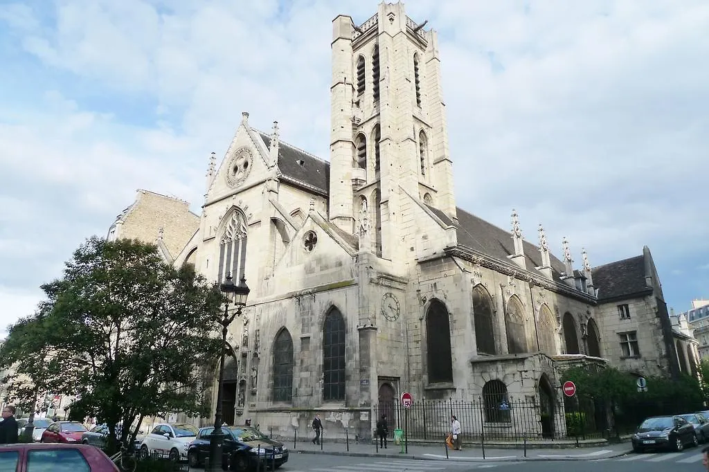 Апартаменты Le Jardin Du Marais Париж 0*,